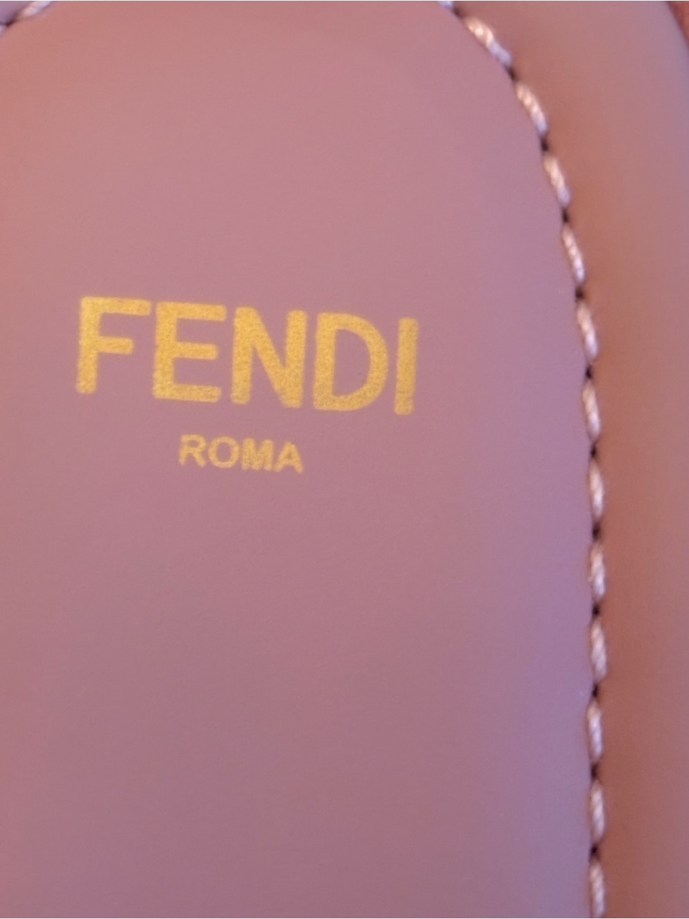 Fendi Sunshine FF Chenille Jacquard Platform Sandals, NEW - Picture 4 of 13